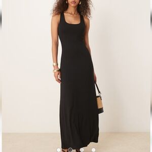 Banana Republic Women's Sleeveless Scoop Neck Column Maxi Dress Size Medium